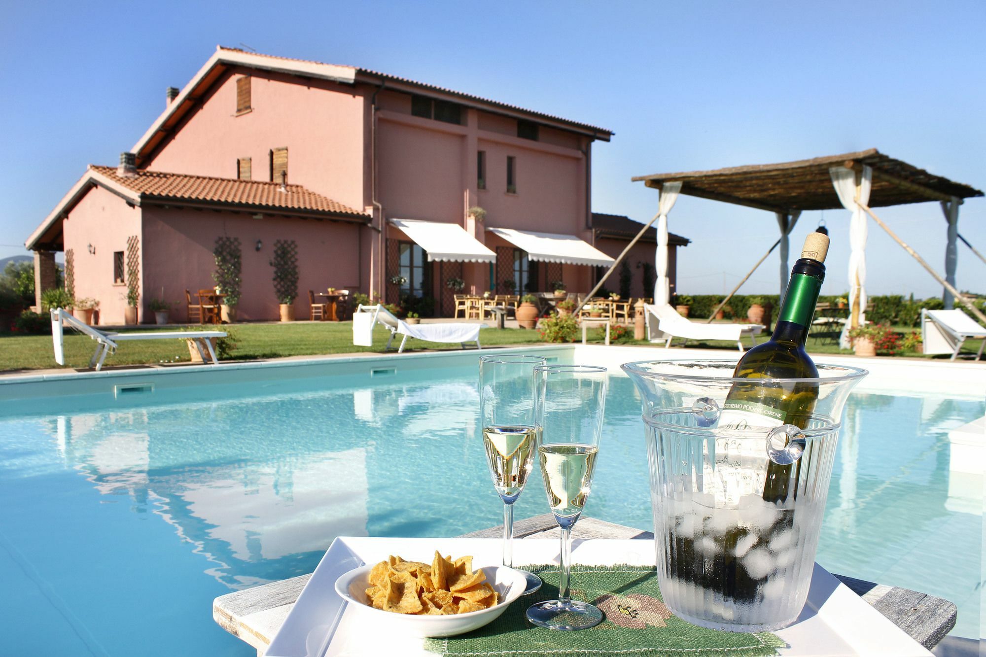 Agriturismo Podere Cirene Rispescia Exteriör bild